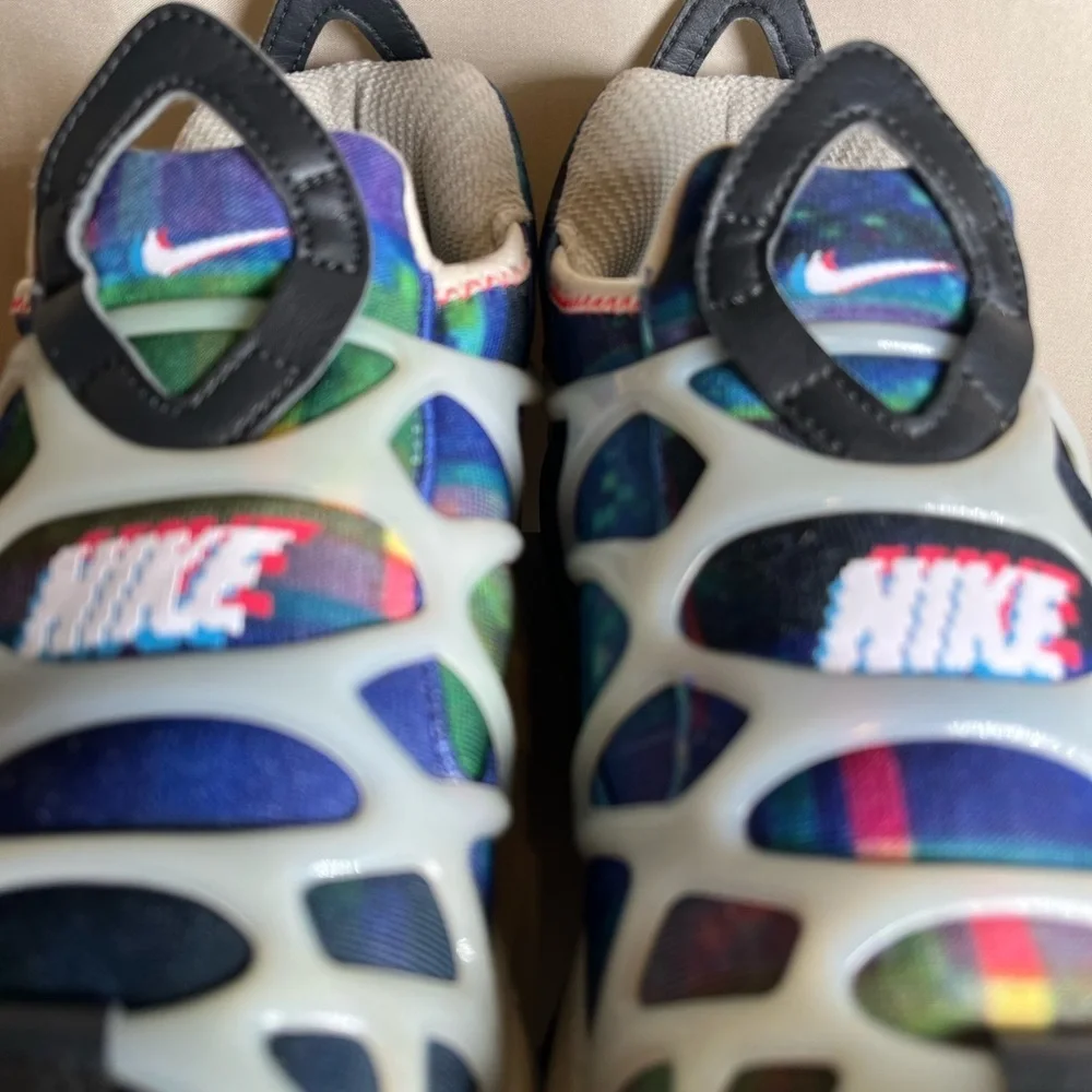 Nike Black and Blue Athletic Sneakers